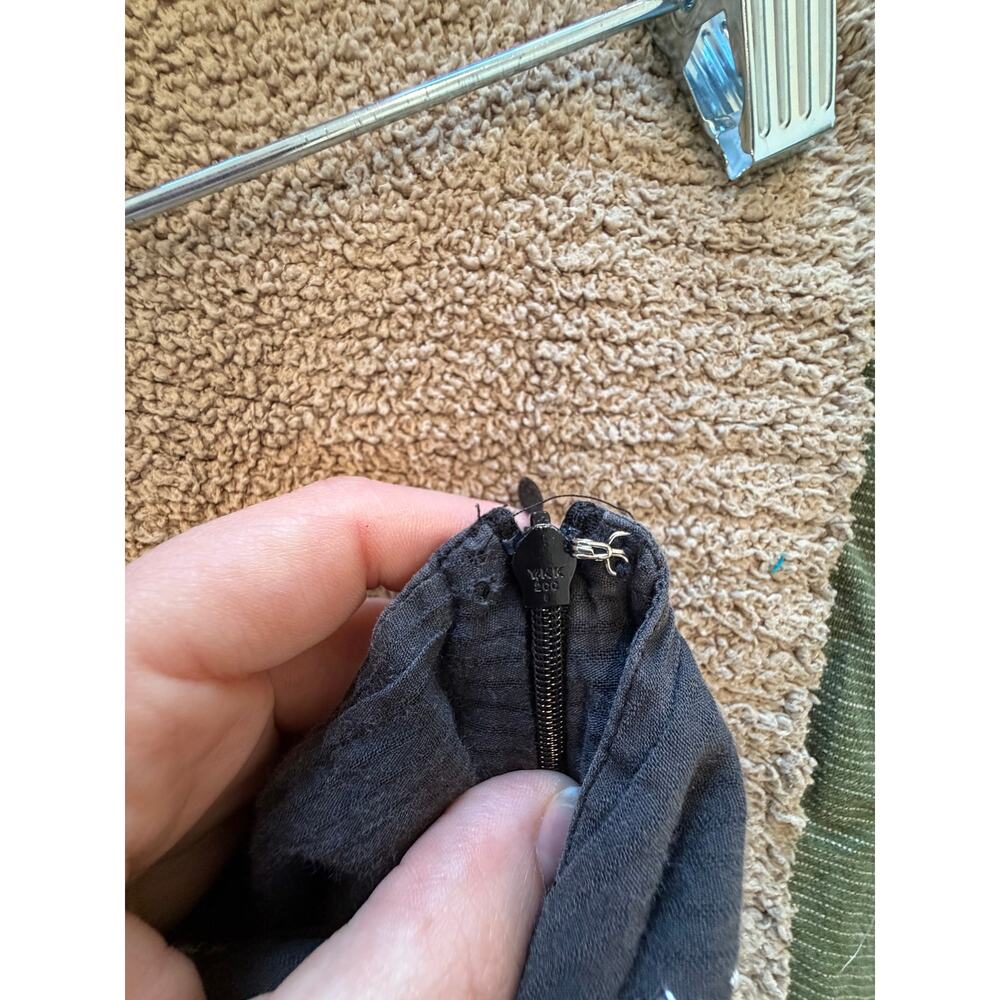 Free People Embroidered Flared Mini Skirt Womens Size 2 - See Description - Picture 3 of 4